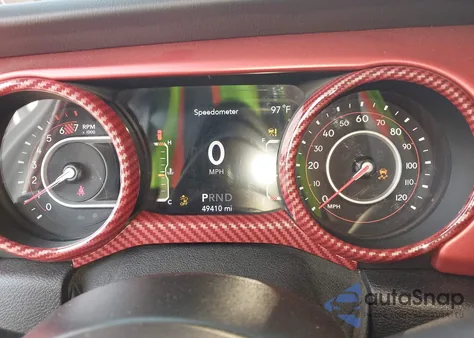 2021 Jeep Wrangler Unlimited Rubicon 4X4 из США, поврежденный, VIN 1C4HJXFN0MW648257